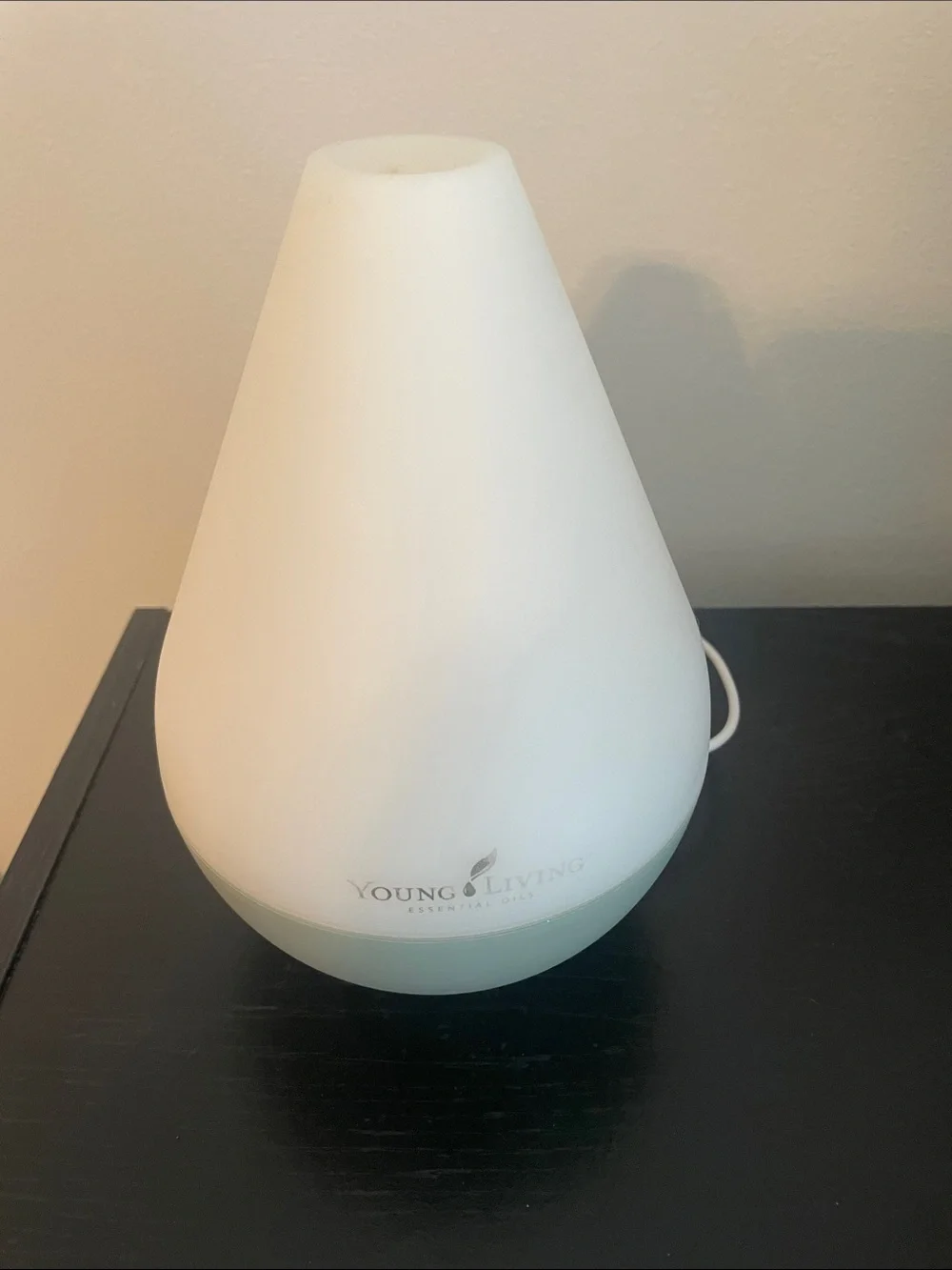 Young Living White Teardrop Essential Oil Diffuser
